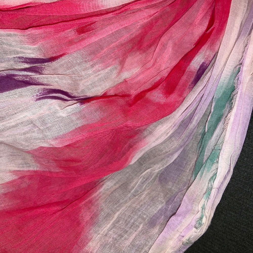 Water Color Loop Scarf - Picture 3 of 4